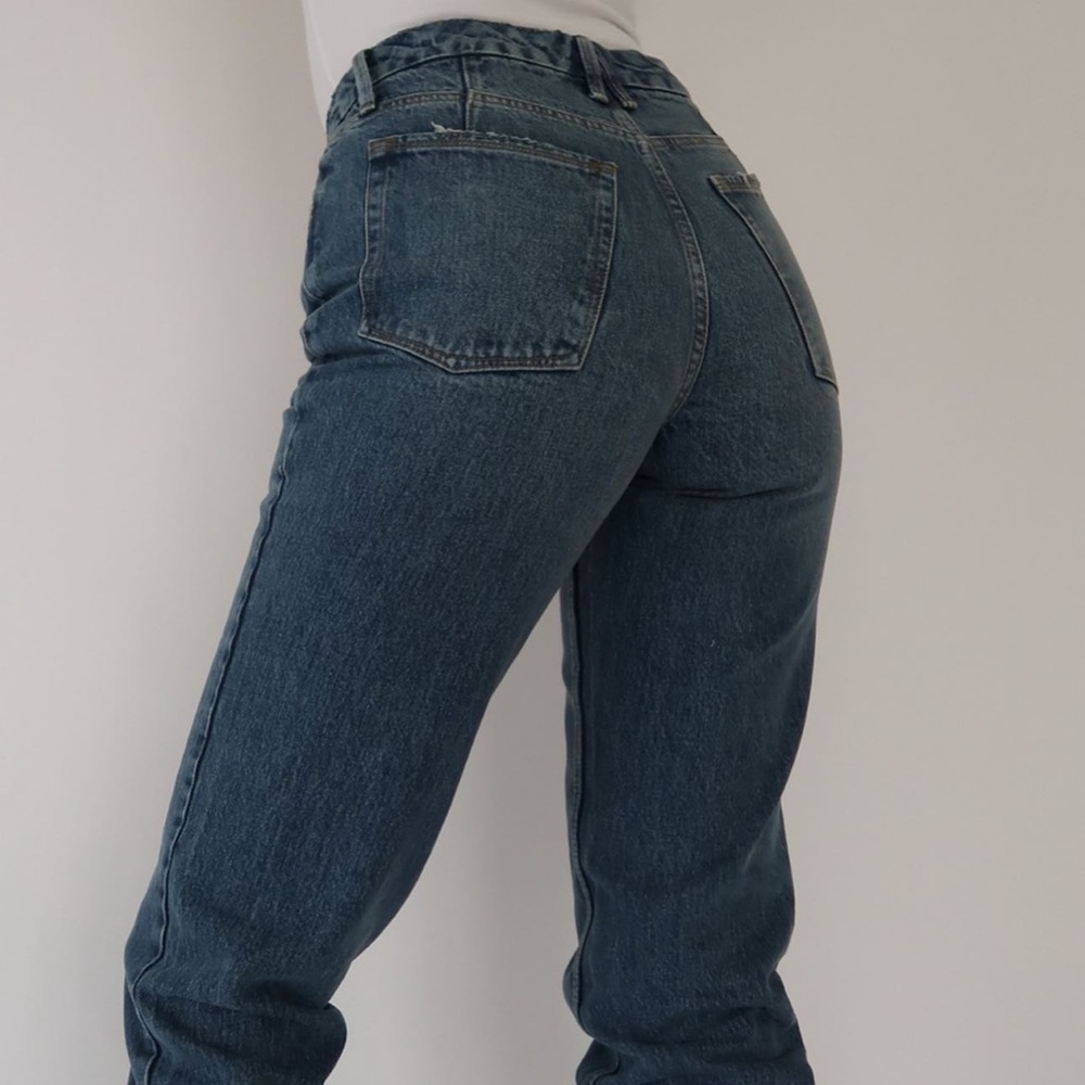 Good American blue denim